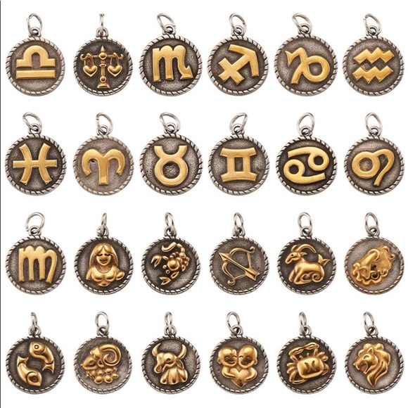 βοΈ LIBRA zodiac sign silver & gold stainless steel wrap around necklace - Picture 10 of 12